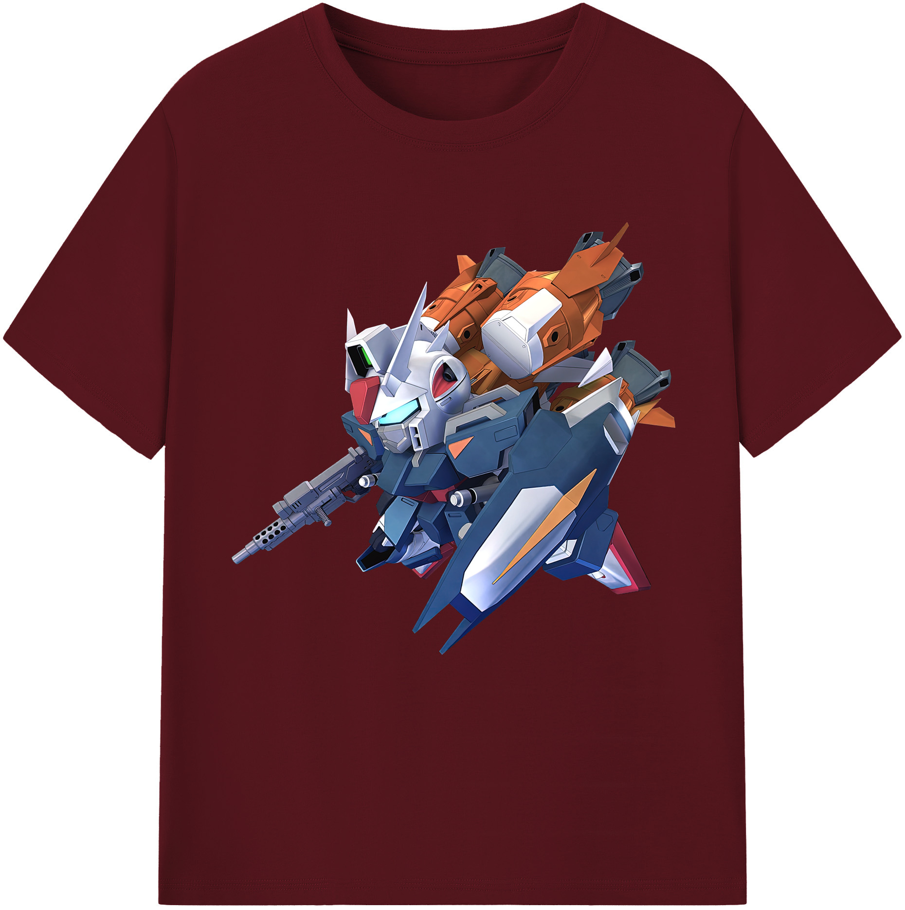 （画像用） 機動戦士ガンダム Mobile Suit Gundam 綿100％半袖Tシャツ（フロントプリント）